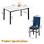 Ensemble de table et chaises Modern Modern-1370707187-1370707198