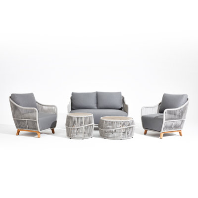 Patio Conversation Set With Cushions