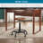 Craine Adjustable Height Industrial Stool with Footrest-11394280