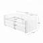 Canapé modulaire rembourré avec sièges de rangement-584332567-582673580
