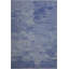 Tapis bleu marine en laine 9 pi x 12 pi 4 po one-of-kind fait main kilim Leaman