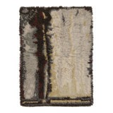 Vintage One-of-a-Kind 4'5" X 6'4" Hand Knotted Area Rug