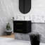 Ensemble de meuble-lavabo mural 24 po avec lavabo, deux tiroirs, assemblage facile-1042097441