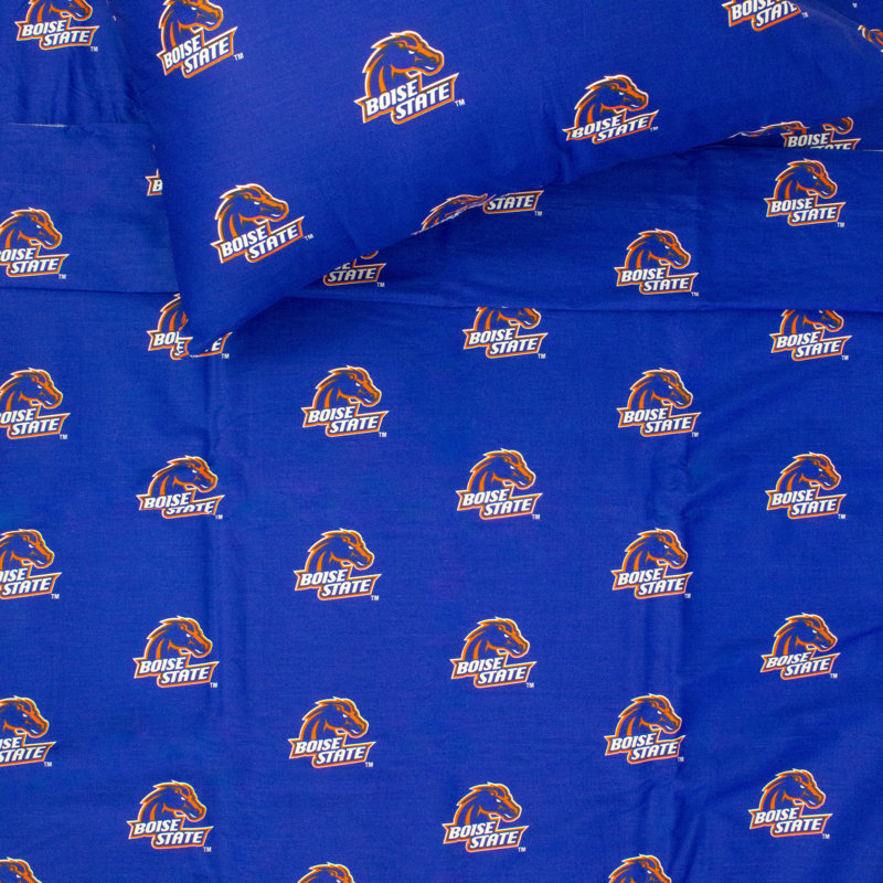 NCAA Sheet Set, Twin XL Sheet Set + Fitted Sheet + Pillowcase, Illinois