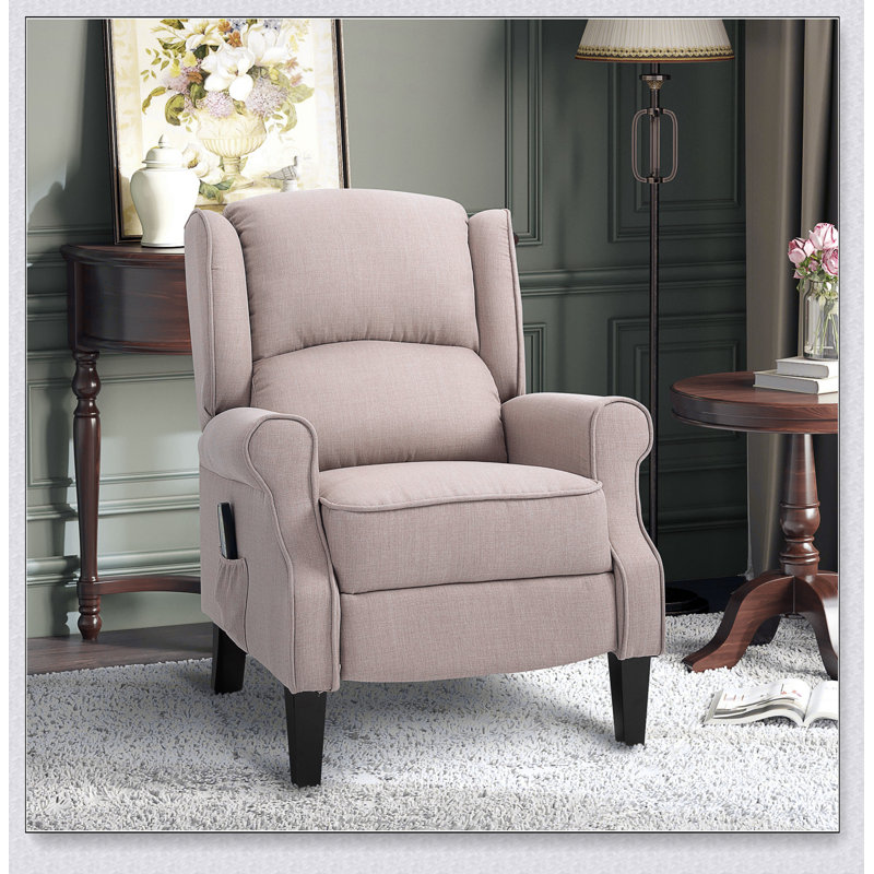 Massage Recliner Sofa with Heat Function, Remote Control,