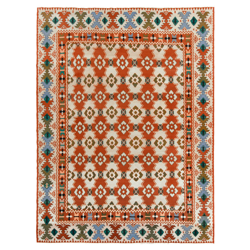 One-of-a-Kind 8’5” X 11’1” Hand Knotted Area Rug