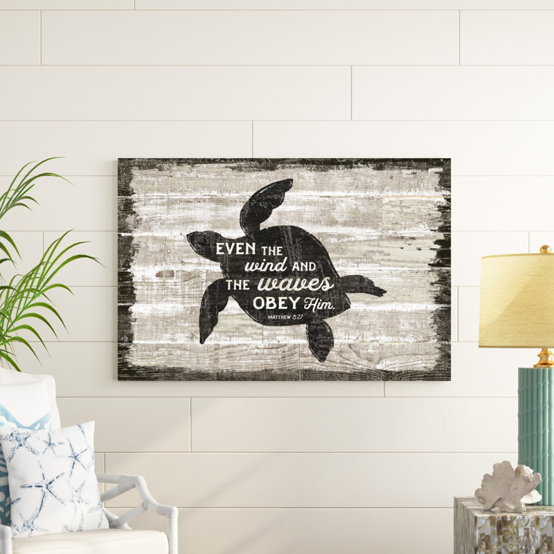 Driftwood Coast Scripture III Rectangle, H 32 po x l 48 po