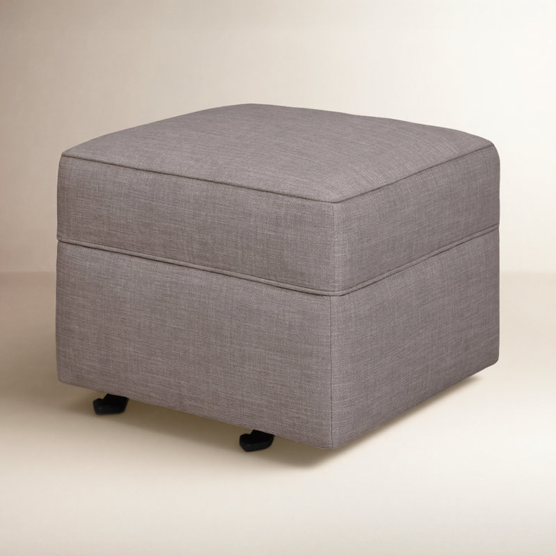 Repose-pieds Willa / Alden   , Tweed gris acier