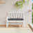 Ebern Designs Garden Bench Cushion 2.8" Fabric-771969731-771969728