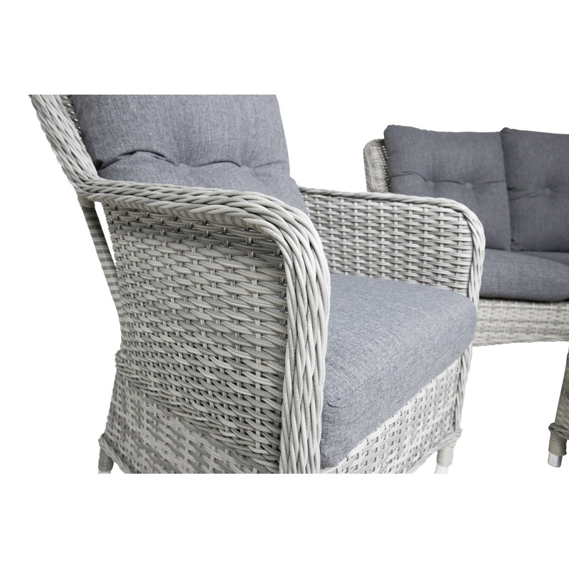 Adhelin 5 Seater Rattan Sofa Set
