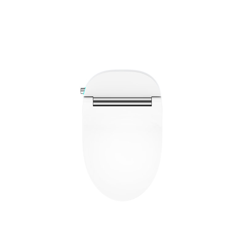 Toilette allongée intelligente avec système de chasse d'eau de nuit et de conservation de l'eau