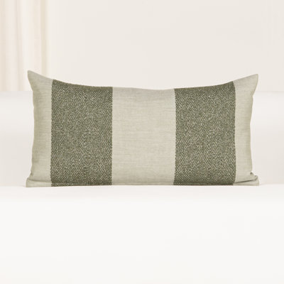Sunbrella Afar Sage Outdoor Lumbar Pillow