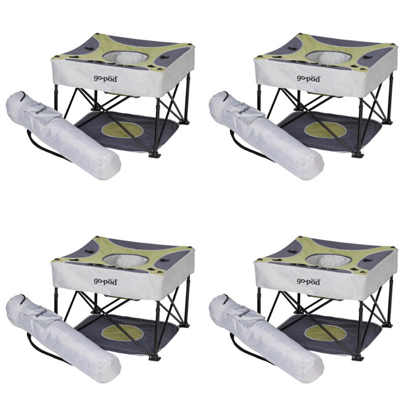 Kids 12'' Adjustable Height Desk Or Activity Chair Chair and Ottoman