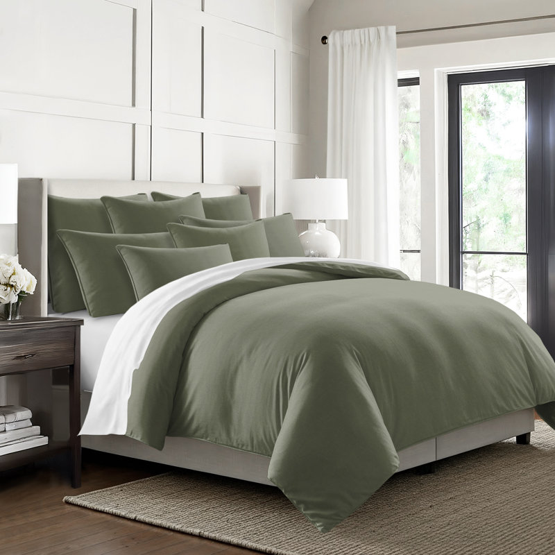 Ensemble d'édredon 8 pièces Elsie, California King Comforter + 7 Additional Pieces, Sweet Grass