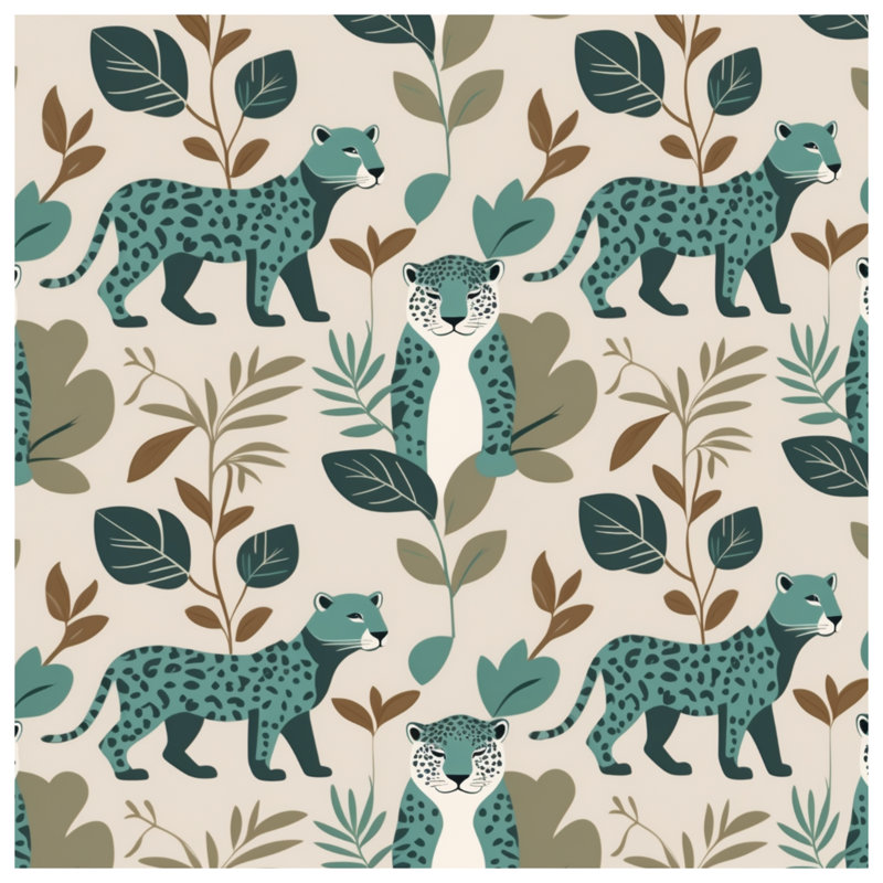Rideaux de fenêtre Leopard, 50 po x 92 po - 1 panneau, Transparent