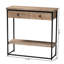 Console en bois massif 31,5 po