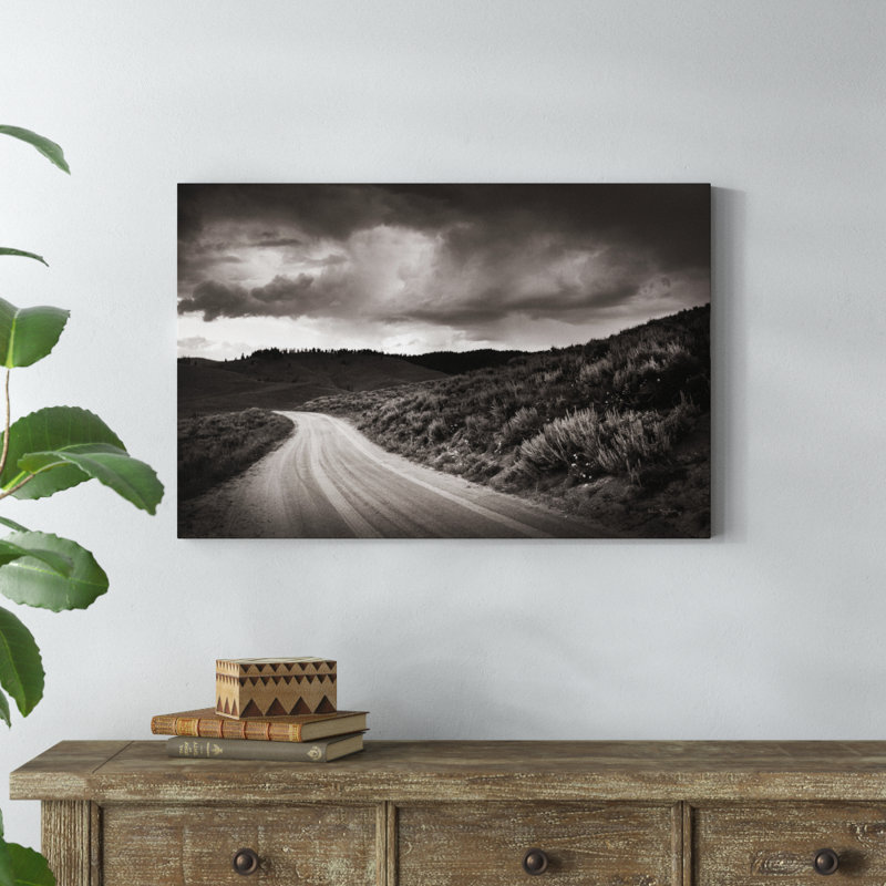 Stanley Basin Road by Alan Majchrowicz - No Frame Print on Canvas, 61cm H x 91cm W x 3.8cm D