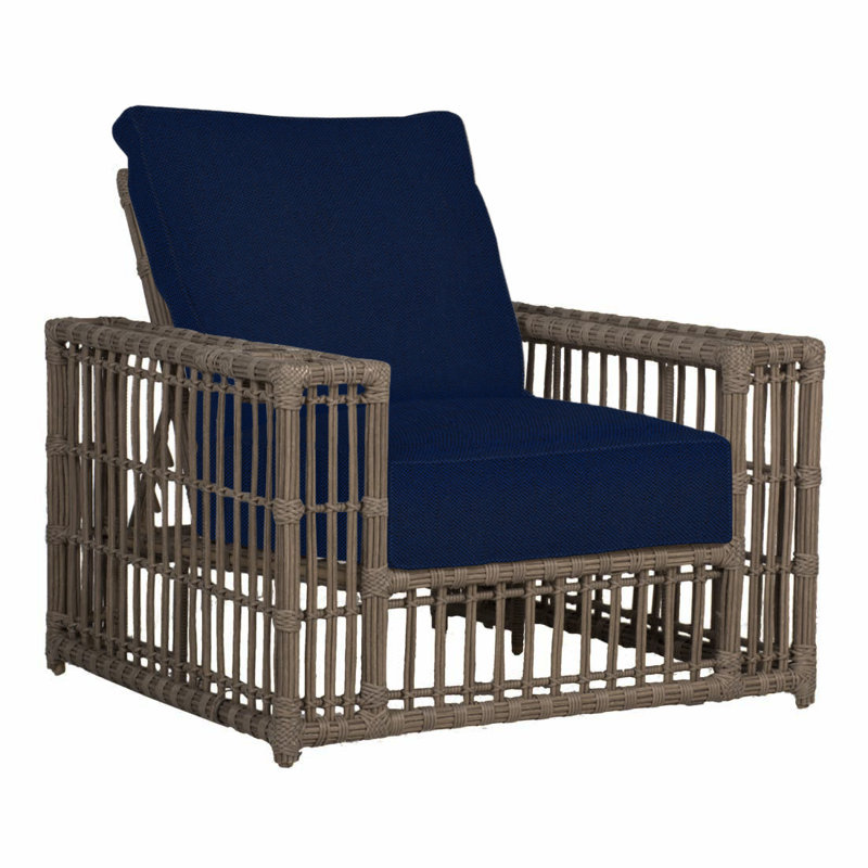 Fauteuil inclinable tissé Newport - Onyx, Welt, Velours indigo, Onyx