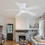 46" 5-blade Ceiling Fan With Led Light Kit And Remote Control-655845580-654574591