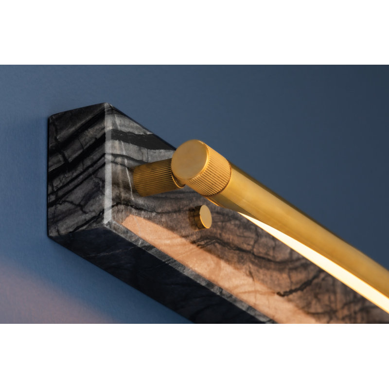 Saemi Steel LED Flush Mounted Sconce