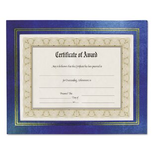 Leatherette Document Frame, 8-1/2 X 11, Pack of Two