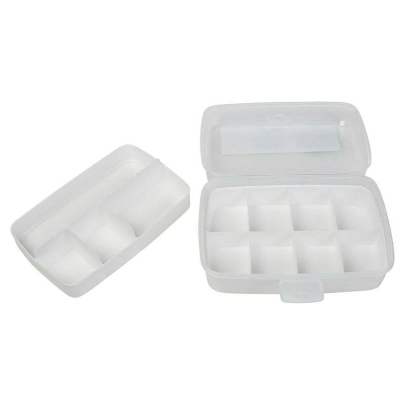Urbn-Living Plastic Decorative Bin, White