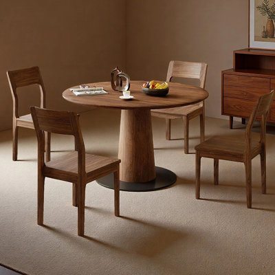 Ensemble de table de salle à manger moderne et minimaliste