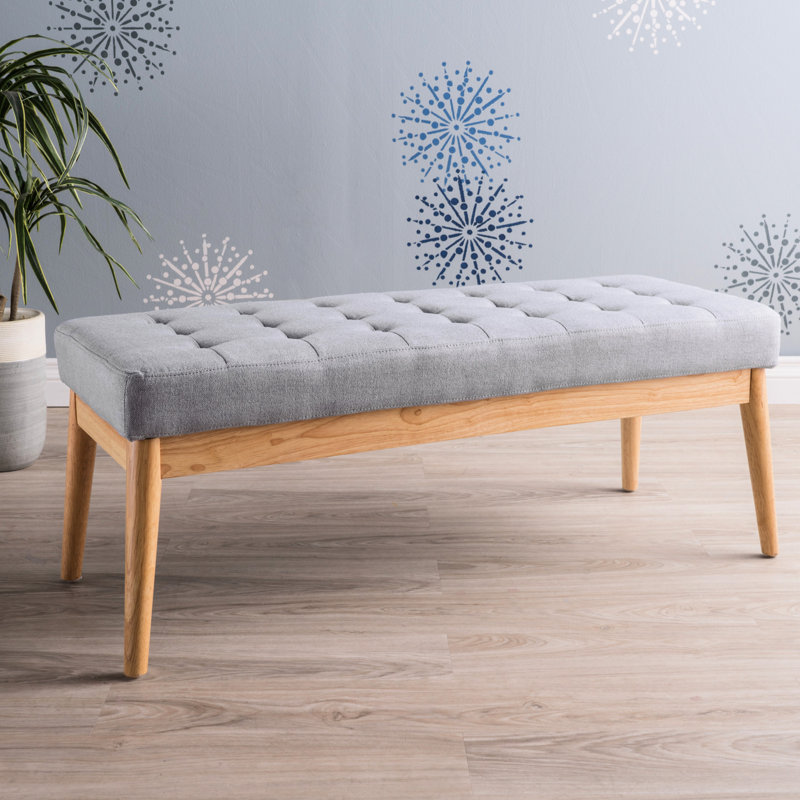 Contemporary In Grey With Surface And Solid Birch Legs Mid Century Modern Comfy Cushion