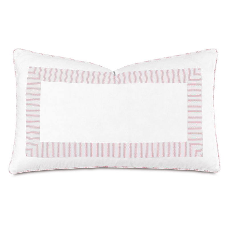 Coussin décoratif Blass Ticking par Alexa Hampton, Pétale