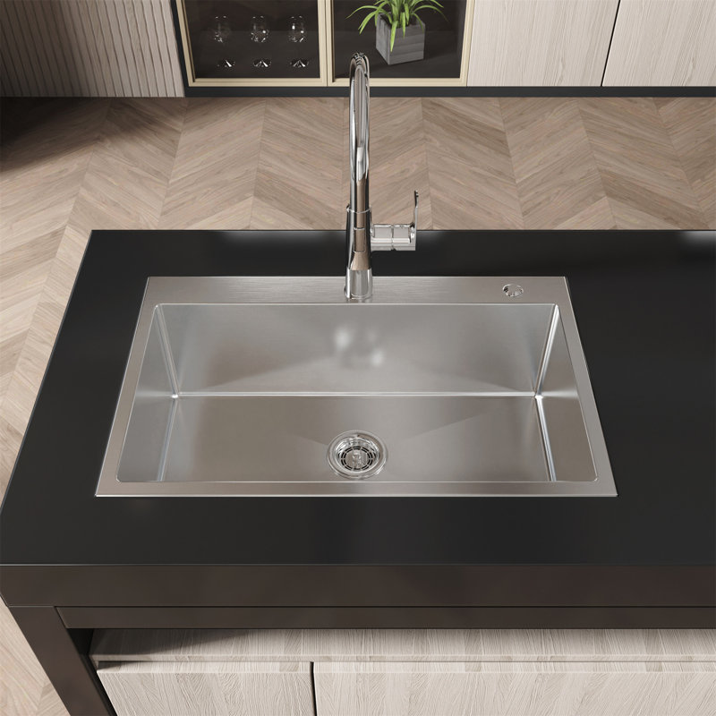 Stainless Steel Kitchen Sink, Gray