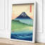 Mount Fuji in Mist Japandi - Wrapped Canvas-1602567171-1602567183