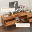 Meuble télé de 63 pouces de style rétro et biseauté, meuble télé avec tiroirs, meuble télé pour salon, console multimédia-2030480156