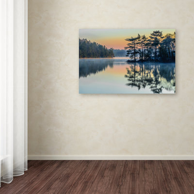 Art mural sur toile tendue - Benny Pettersson «Before People Wake», art mural pour salon, chambre à coucher ou bureau - 30 x 47
