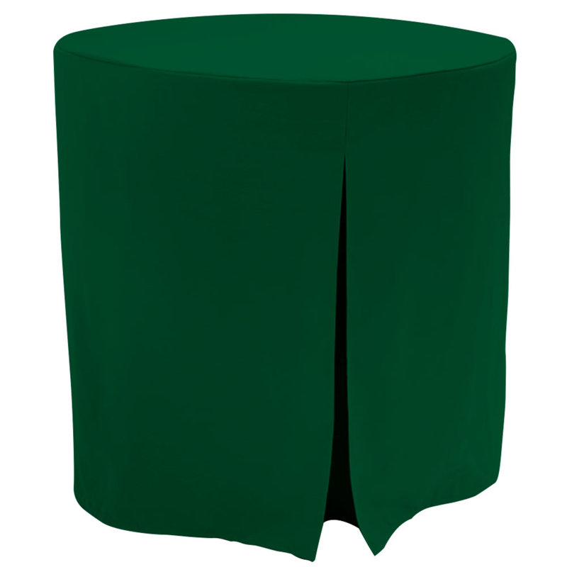 Tablevogue Round Table Cover, Pine, 72" L x 72" W