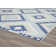 Tapis bleu glacier Amaia Bodrum