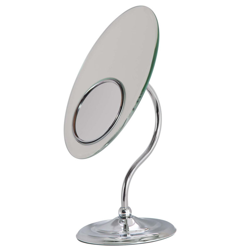 Acevedo Glass Oval Mirror