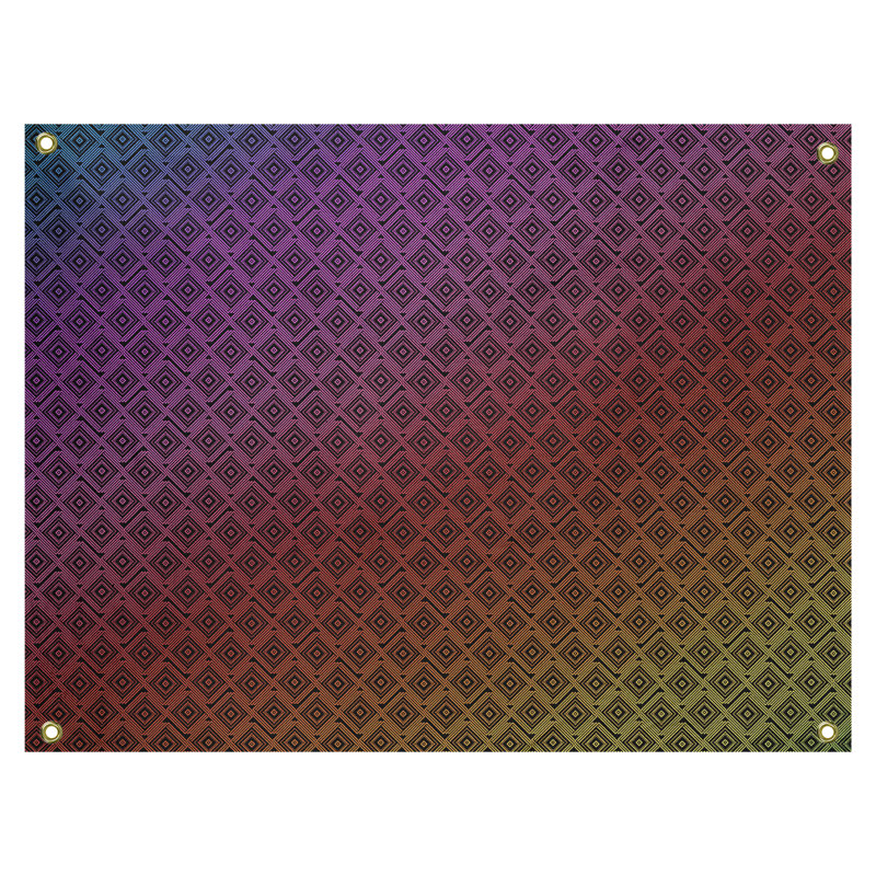 Tapisserie katelyn elizabeth de labyrinthe square Avicia, Intérieur, H 91 po x l 107,5 po