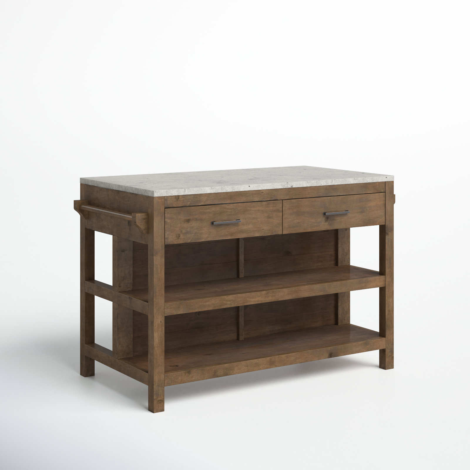 Whitaker Wood Kitchen Island
