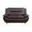 61" Faux Leather Sofa