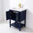 Groth 24 " W Freestanding Standard 1 Single Vanity Bathroom Vanity With Ceramic Top-1671726199