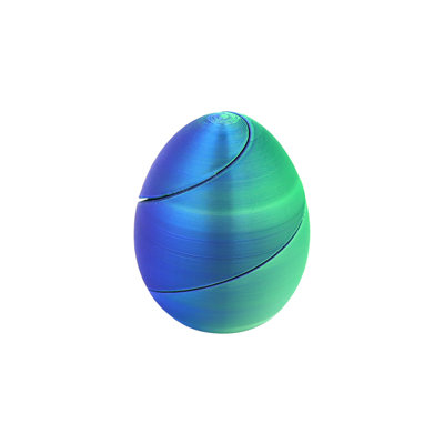 Printed Eggs Toy Easter Eggs 5cm