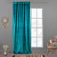 Extra Long & Extra Wide Shiny Velvet Curtain Panel (customized)