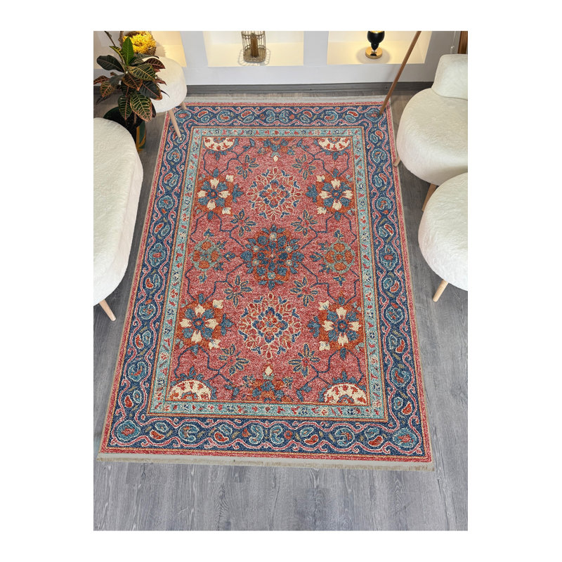 Tapis tissé à la main Mosso, 3'3" x 6'7"