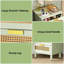 Table d'appoint en rotin