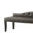 Bryson 64 In. Contemporary Style Brown Leather Bench