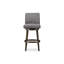 Upholstered Stool with Solid Wood Frame-2063492784