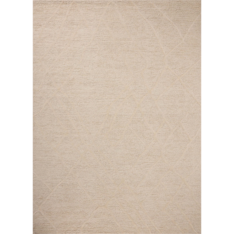 Latamara Ivory Area Rug, Runner 2'6" x 9'9"