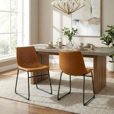 19'' H Polyurethane Upholstered Side Chair