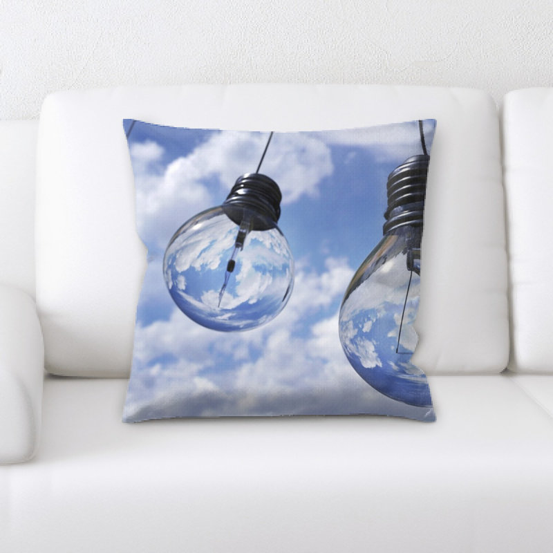 Microsuede Throw Pillow