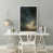 White Floater Framed